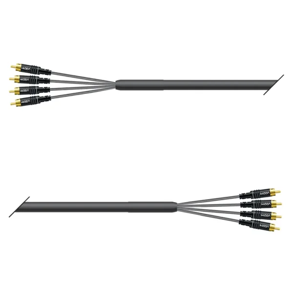 Multicorekabel Quantum, schwarz,  2,00m