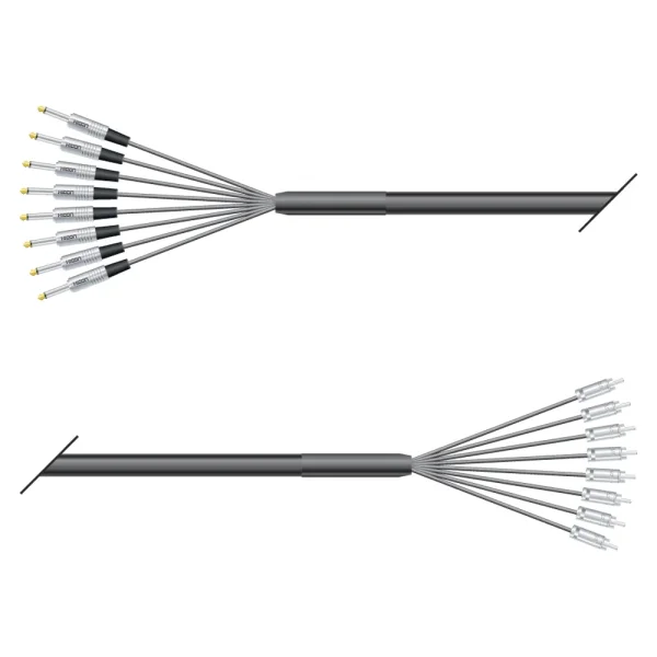 Multicorekabel Quantum, schwarz,  2,00m