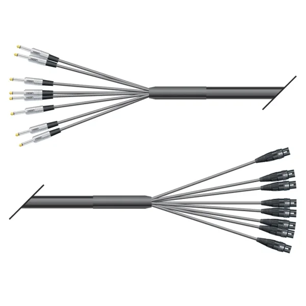 Multicorekabel Quantum, schwarz, 10,00m