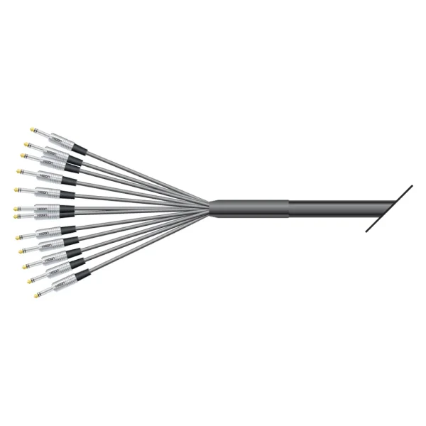 Multicorekabel Quantum, schwarz,  6,00m