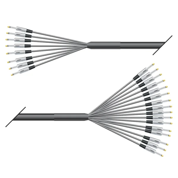 Multicorekabel Quantum, schwarz,  2,00m