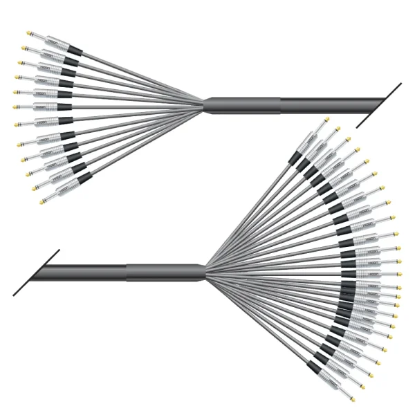 Multicorekabel Quantum, schwarz, 10,00m