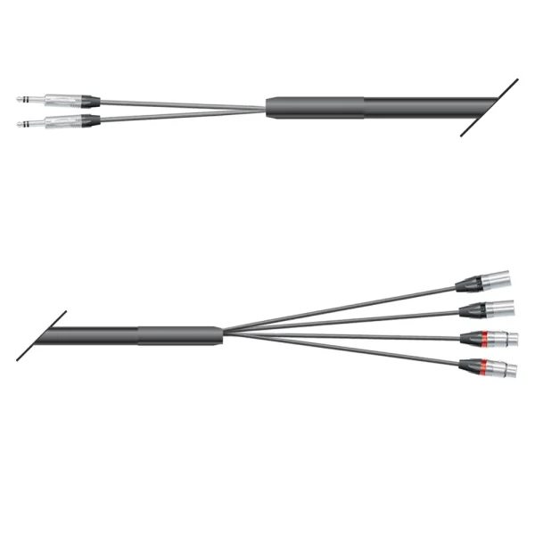 Multicorekabel Quantum, schwarz,  3,00m