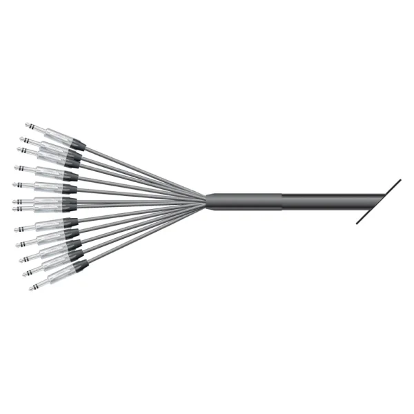 Multicorekabel Quantum, schwarz,  2,00m