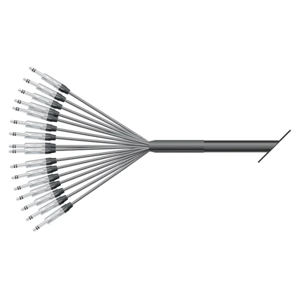 Multicorekabel Quantum, schwarz, 10,00m