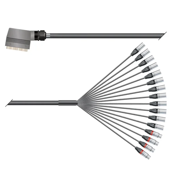 Multicorekabel Quantum, schwarz, 25,00m