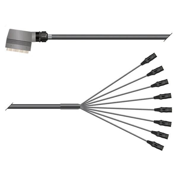 Multicorekabel Quantum, schwarz, 50,00m