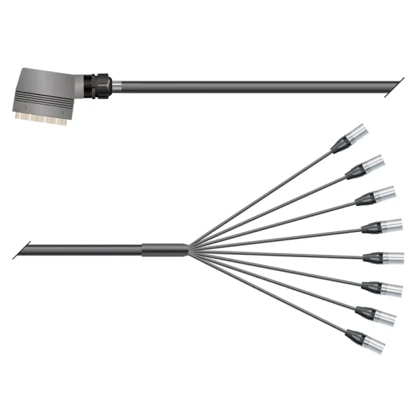 Multicorekabel Quantum, schwarz, 10,00m