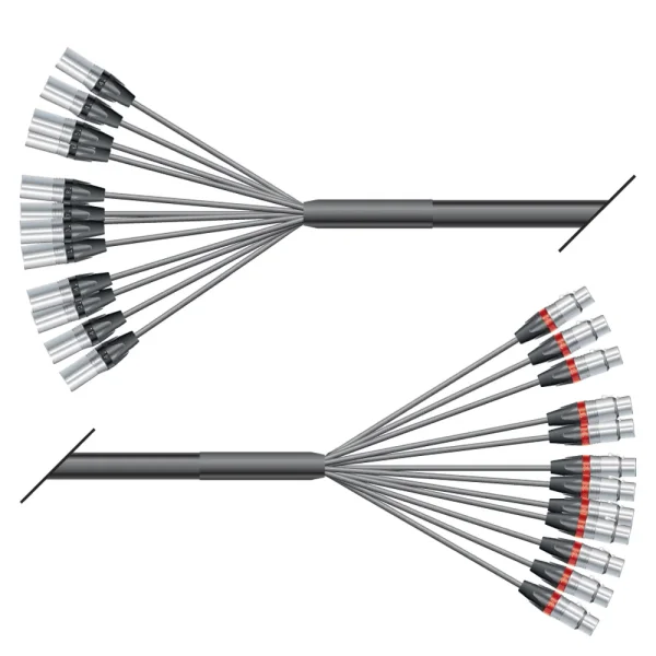 Multicorekabel Quantum, schwarz,  2,00m