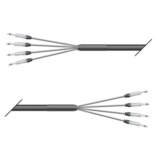 Multicorekabel Quantum, schwarz,  2,00m