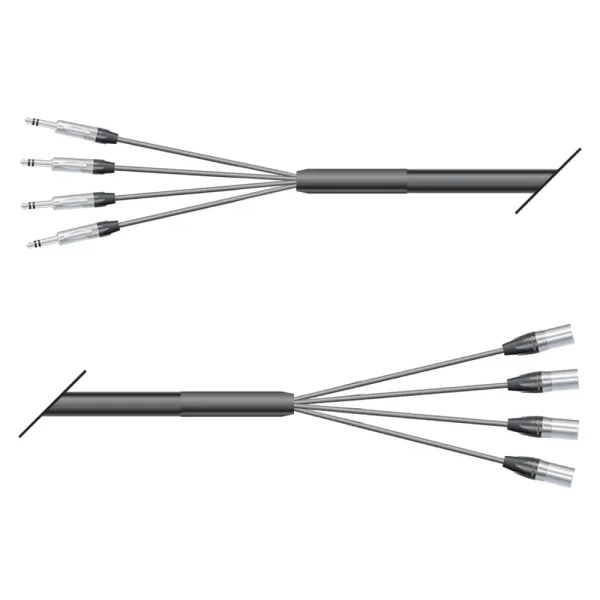 Multicorekabel Quantum, schwarz, 10,00m