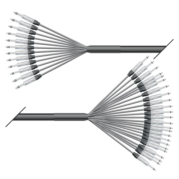 Multicorekabel Quantum, schwarz,  6,00m