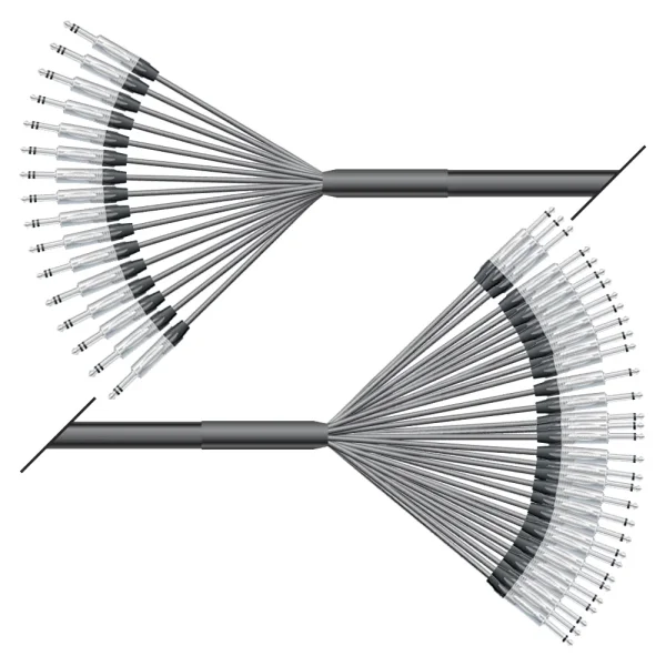 Multicorekabel Quantum, schwarz, 10,00m