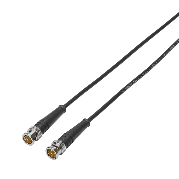 Koaxkabel Slimline, schwarz,  2,00m