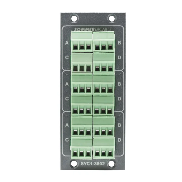 SYSBOXX Steckmodul 12xEuroblock 3pin
