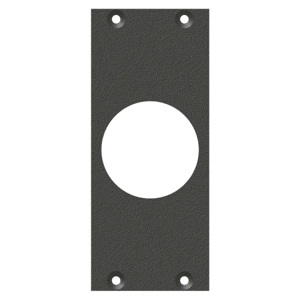 SYSBOXX-Frontblech 2HE 1BE 1xPG21