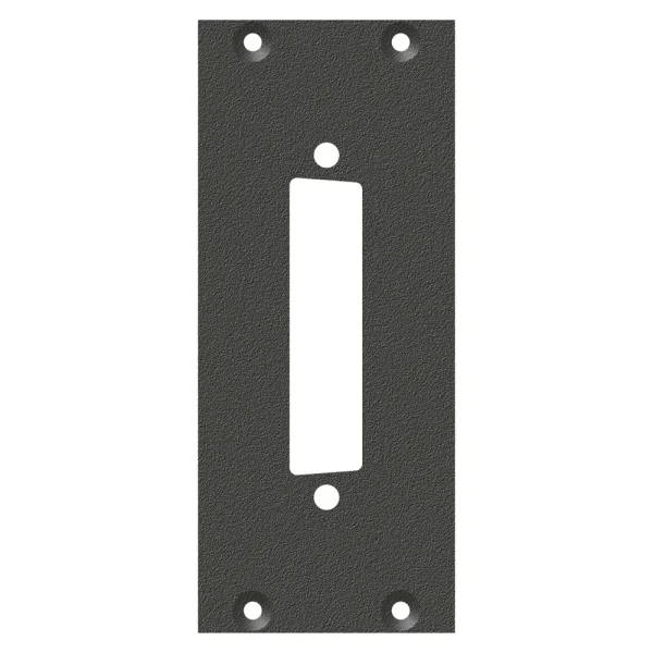 SYSBOXX-Frontblech 2HE 1BE 1xSUBD25