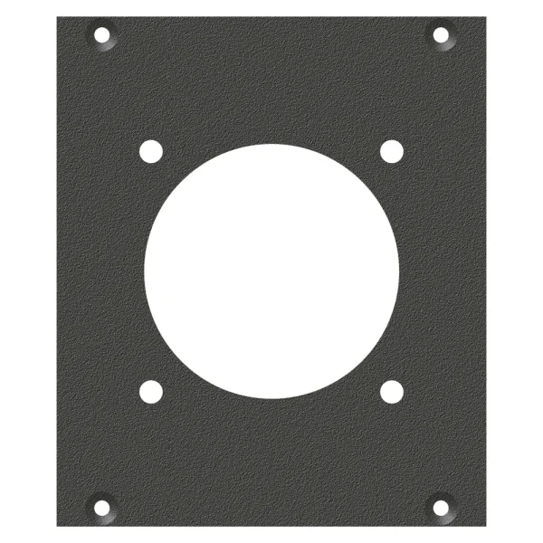 SYSBOXX-Frontblech 2HE 2BE 1xLK37