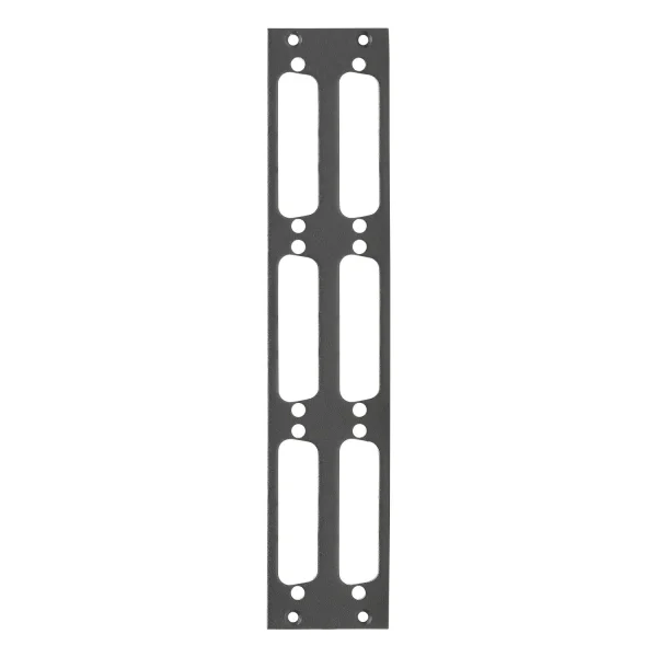 SYSBOXX-Frontblech 4HE 1BE 6xD-SUB25