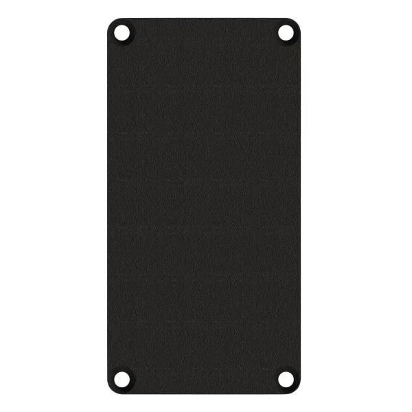 SYPI-Frontblech 2HE 1BE Leerblech