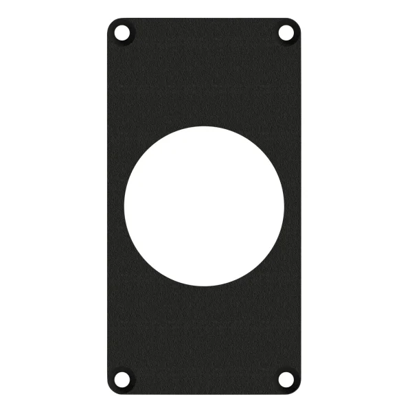 SYPI-Frontblech 2HE 1BE 1 x PG21