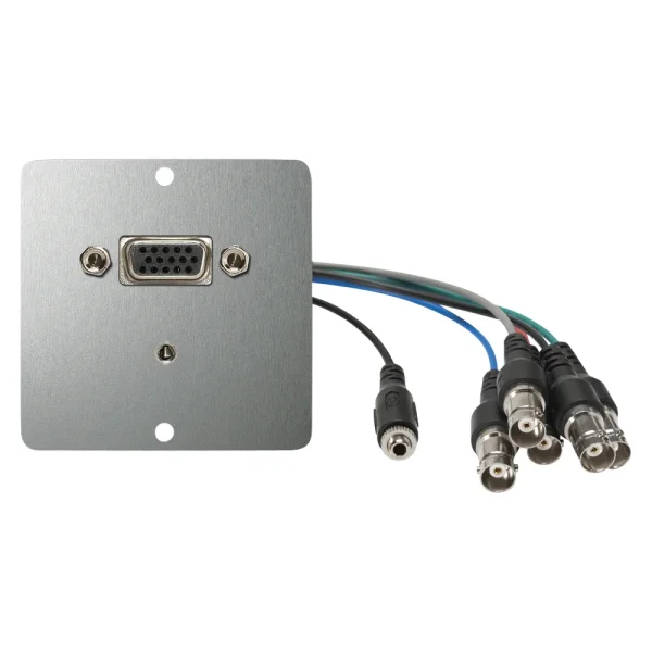 SYSWALL50 VGA+Minikl. -> Kabelbuchsen