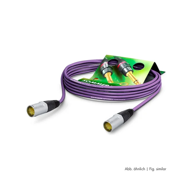 Netzwerkkabel CAT7 PUR, violett,  6,00m