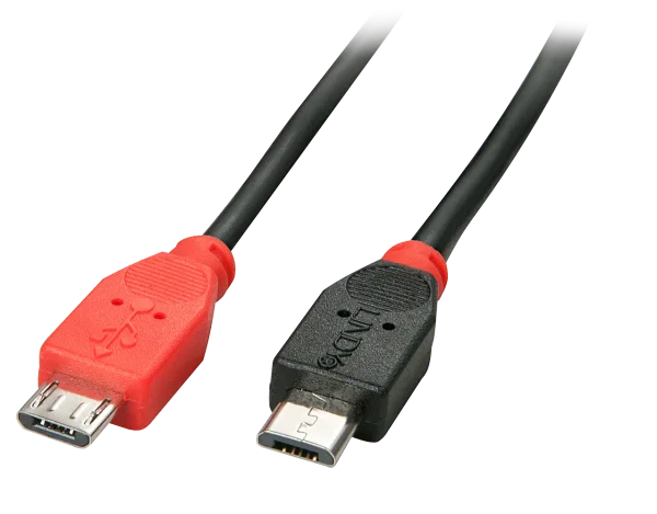 1m USB 2.0 Typ Micro-B an Micro-B OTG Kabel