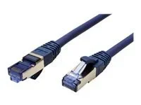 VALUE Patchkabel Kat.6A Class blau 1,5m