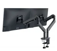 HA GAS LIFT ARM MEDIUM DUAL MONITOR TABLE MOUNT 2X 15-27IN