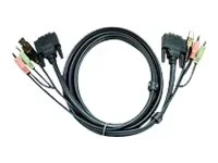 ATEN 2L-7D02UD KVM Kabel DVI-D 1,8m