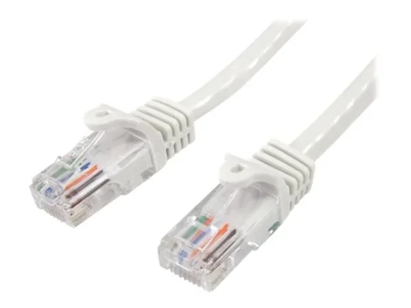 STARTECH 45PAT2MWH 2m White Cat 5e Cable