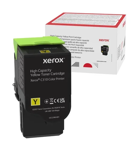 XEROX C310 YELLOW HIGH CAPACITY TONER CARTRIDGE (5500 PAGES)
