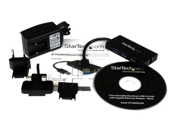 STARTECH ST3300GU3B USB 3.0 to 3-port