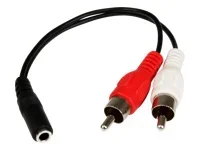 STARTECH 15cm 3.5mm to RCA Audio Cable