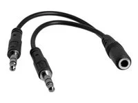 STARTECH 3,5mm Audio Klinke Y Kabel