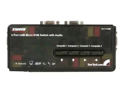 STARTECH 4 Port VGA / USB KVM Switch