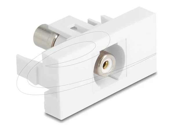 DELOCK Easy 45modul Buchse zu Cinch Buch