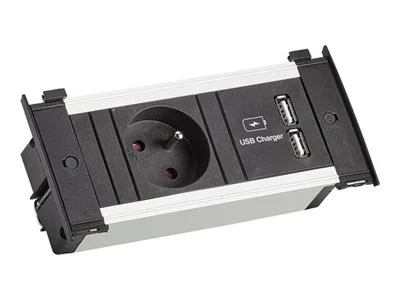 BACHMANN KAPSA XS 1xUTE 1xUSB Charger St