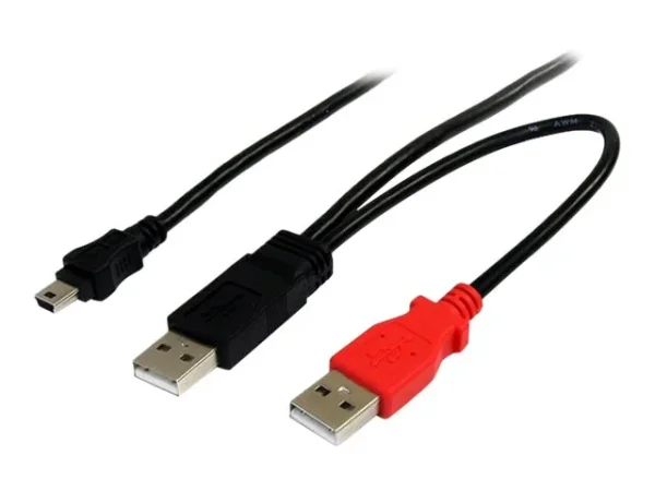 STARTECH 1.8m USB Y Cable for Hard Drive