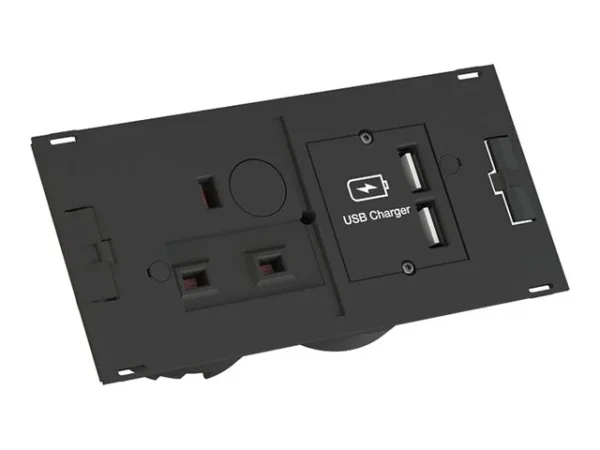 BACHMANN DUE Set 1xDUE UK+ USB Charger 1