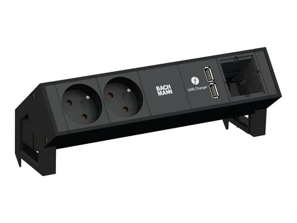 BACHMANN DESK2 2xUTE 1xUSB Charger 1xCM