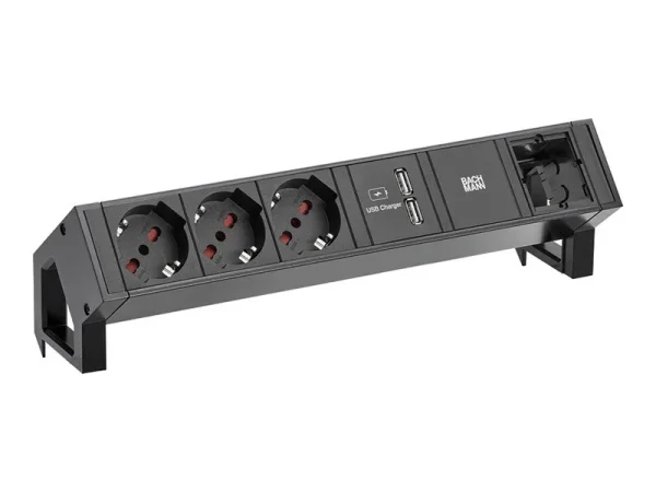 BACHMANN DESK2 3xP40 USB Charger 1xCM St