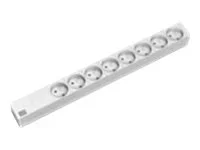 BACHMANN 48,26cm 1HE 8xUTE 1xKlemme