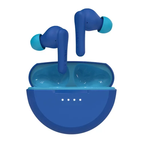 BELKIN SOUNDFORM NANO2 WIRELESS IN-EAR HEADPHONES FOR KIDS-BLUE