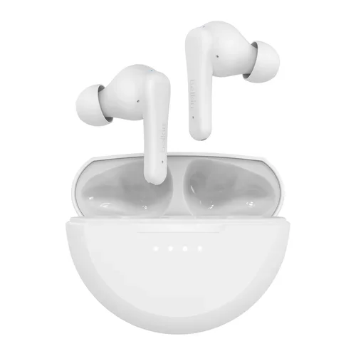 BELKIN SOUNDFORM RHYTHM TRUE WIRELESS IN-EAR HEADPHONES-WHITE