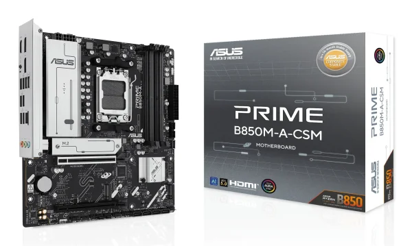 ASUS AMD B850 DDR5 mATX motherboard