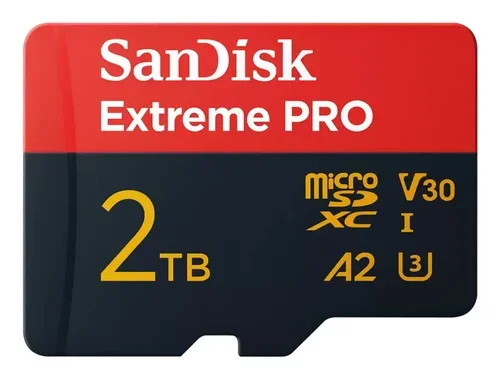EXTREME PRO MICROSDXC 2TB UHS-I CARD WITH ADAPTER