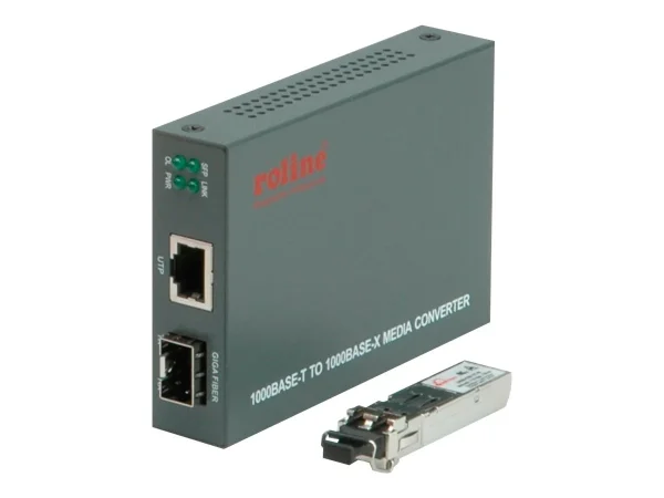 ROLINE Gigabit Konverter RJ-45 - LC inkl