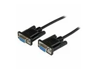 STARTECH 1m Black DB9 Null Modem Cable